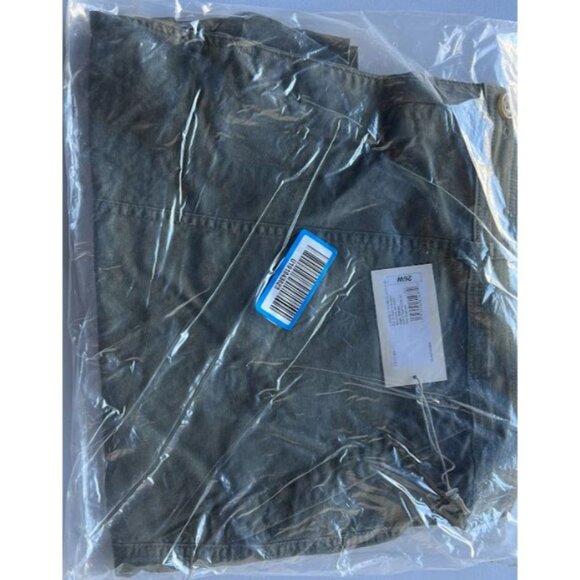 A New Day Women's Plus Size High-Rise Utility Shorts Olive Green 26W - Picture 4 of 5